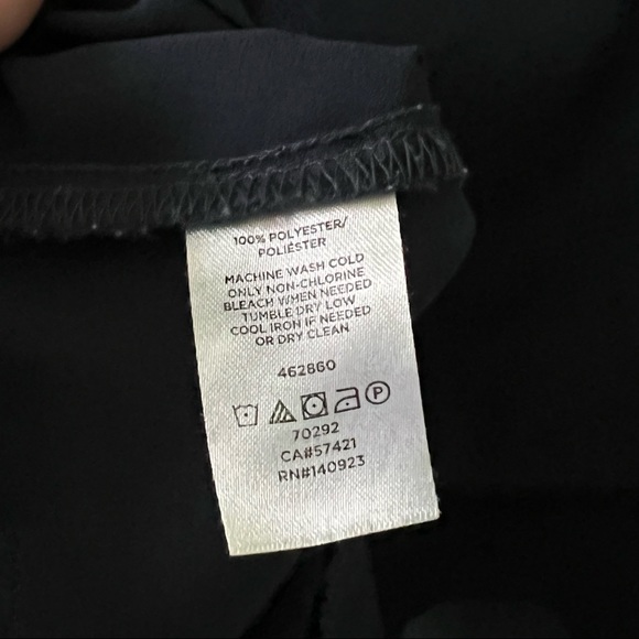 Loft Outlet Navy Tank Top with Bow Details Size S - Picture 5 of 5